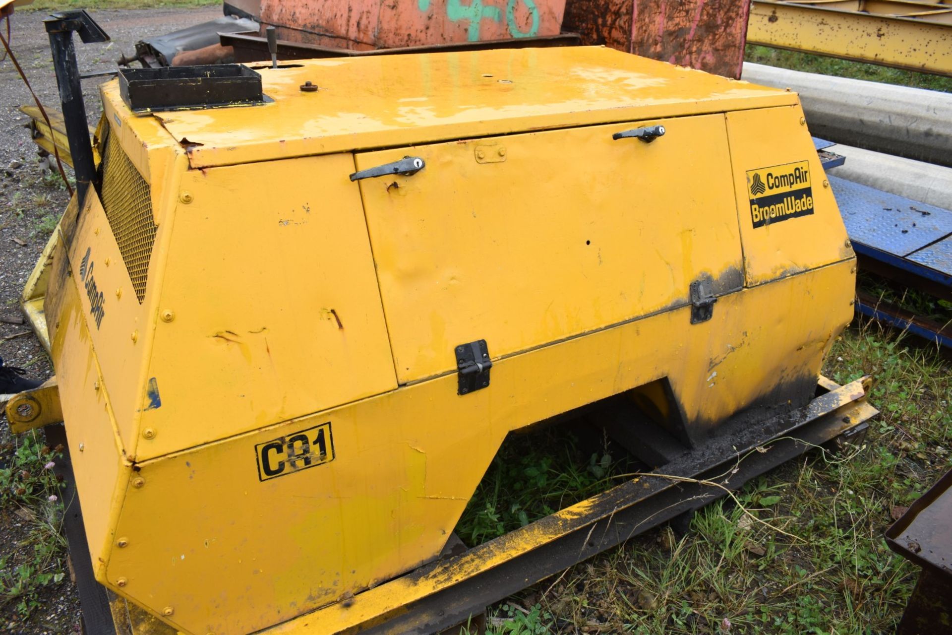 1 x Compair BroomWade CA1 Compressor With Pyroban Diesel Engine - CL547 - No VAT on the Hammer - - Image 8 of 12