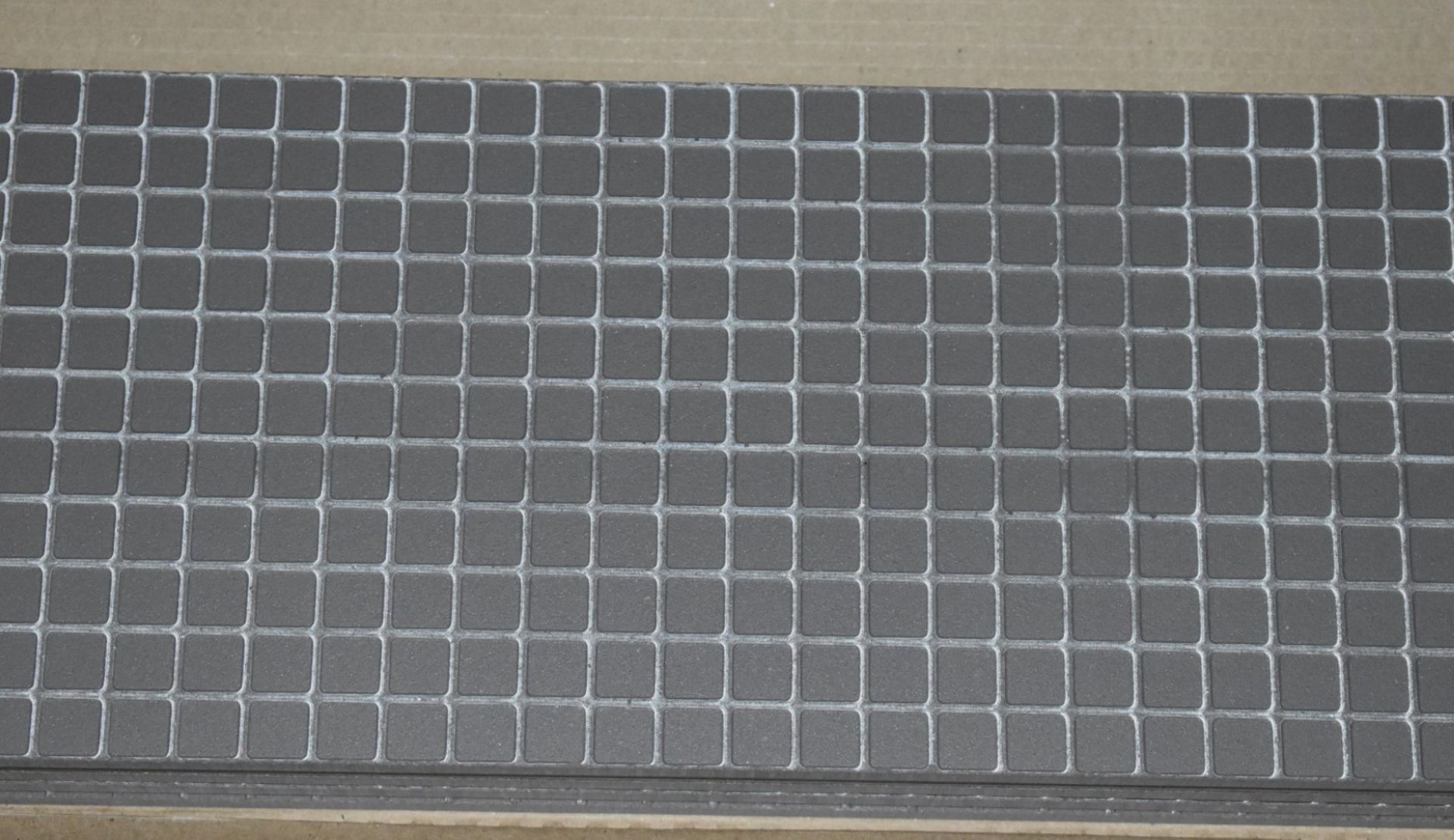 12 x Boxes of RAK Porcelain Floor or Wall Tiles - M Project Wood Design in Dark Grey - 19.5 x 120 cm - Image 9 of 11