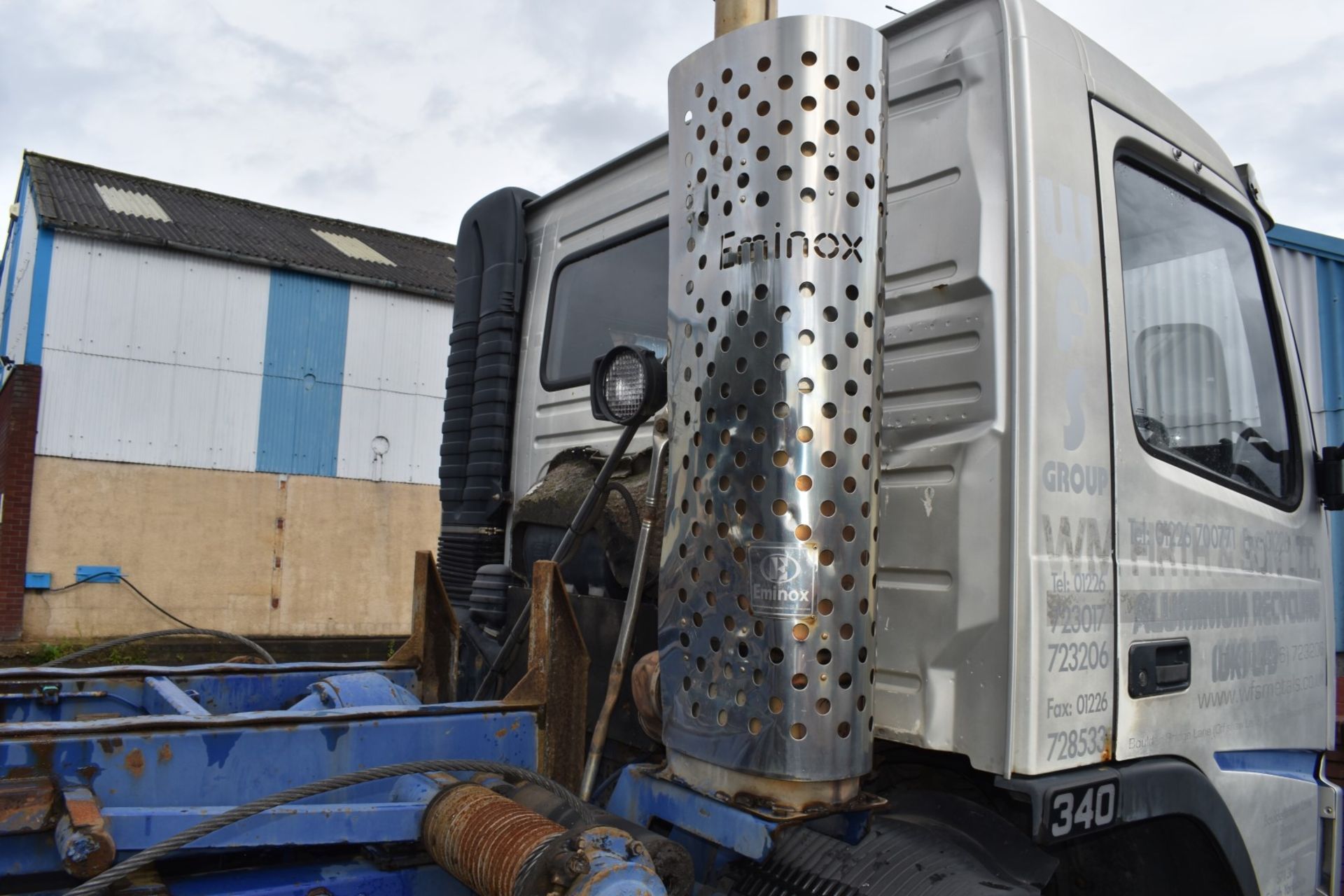 1 x Volvo 340 Plant Lorry With Tipper Chasis and Fitted Winch - CL547 - Location: South Yorkshire. - Image 4 of 25