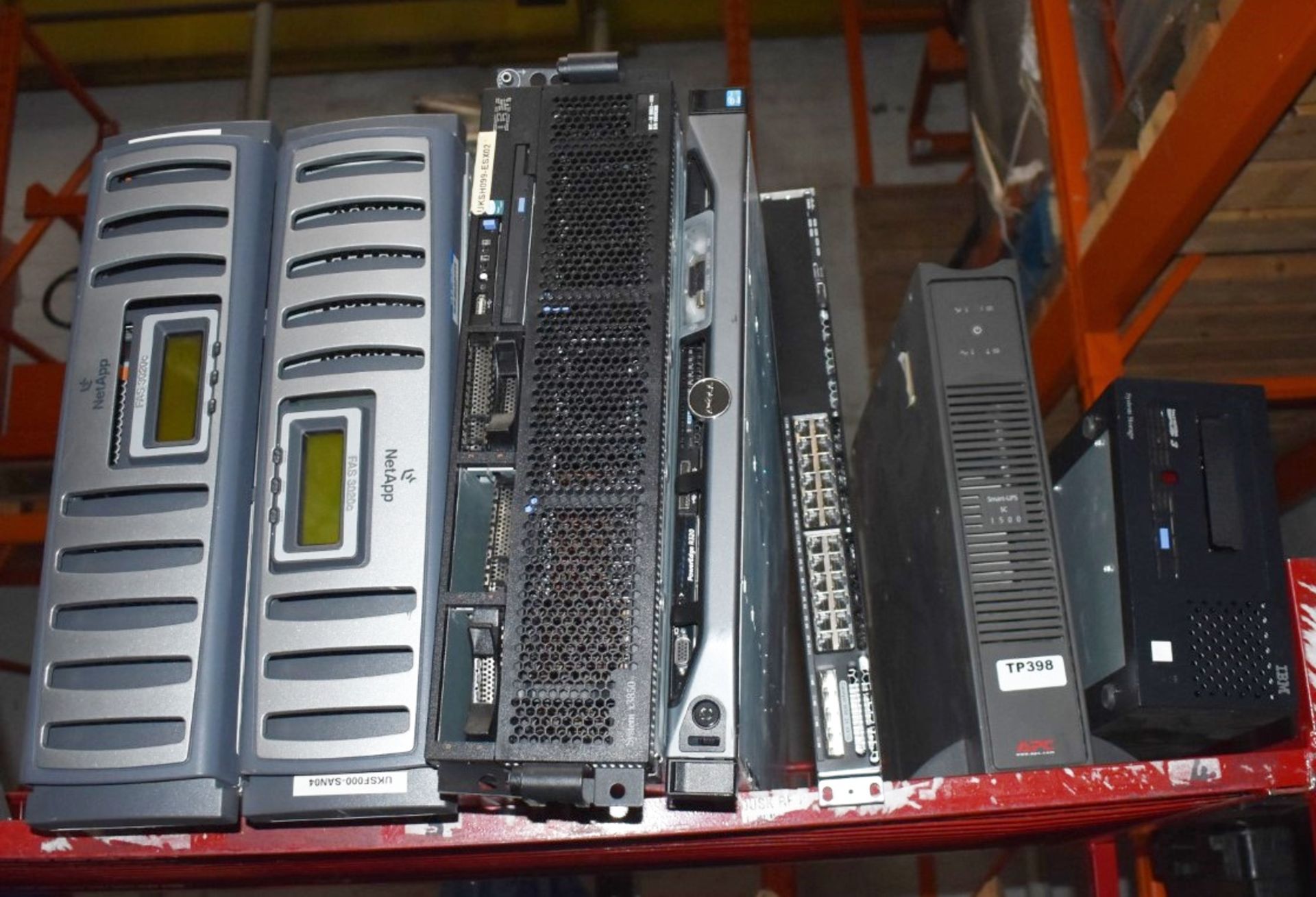 Assorted Collection of 7 x Computer Items Including Servers, Netapps, Tape Drive and APC UPS -