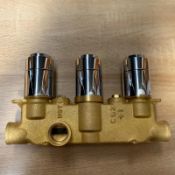 1 x CROSSWATER Thermo Shower Valve Portrait (No Levers and Backplate) - Original RRP £157.00