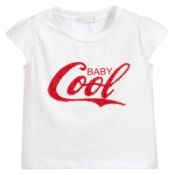 1 x FUN&FUN T-Shirt "Cool Baby" - New With Tags - Size: 4A - Ref: 200359 - CL580 - NO VAT ON