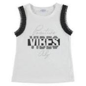 1 x MAYORAL Top "Positive Vibes Only" - New With Tags - Size: 10 - Ref: 6030 - CL580 - NO VAT ON THE