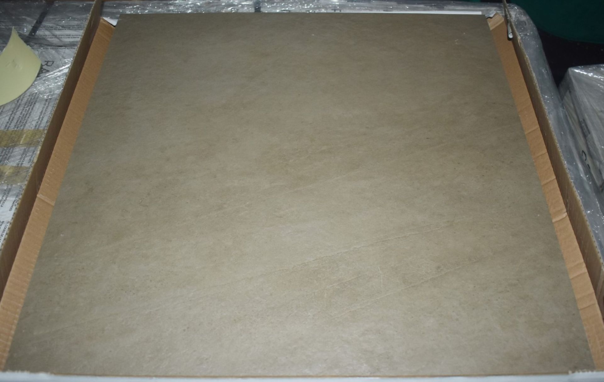 12 x Boxes of RAK Porcelain Floor or Wall Tiles - Concrete Design in Clay Brown - 60 x 60 cm Tiles - Image 7 of 7