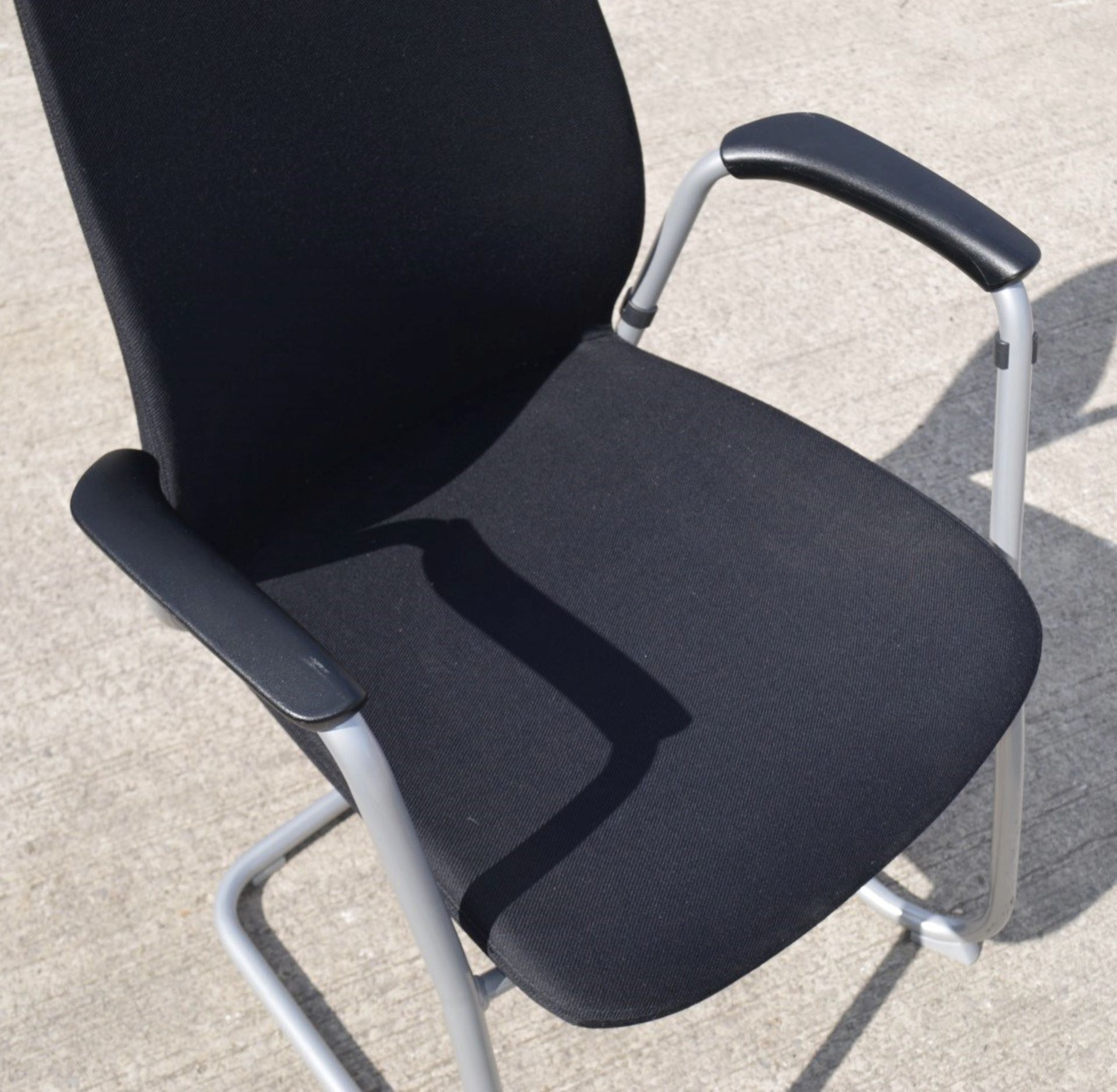 4 x Kinnarps 5000CV Meeting Chairs In Black - Dimensions: W59 x H92 x D53, Seat 45cm - Made In - Image 4 of 7