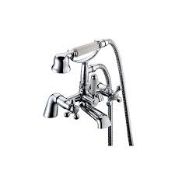 1 x Arley Professional Victorian Bath Shower Mixer & Kit - Code: 237EVIC03-N - New Boxed Stock -