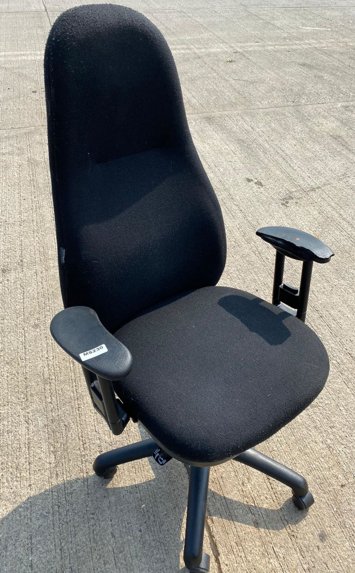 1 x Therapod Classic Synchro High Back Chair with Arms - Used Condition - Location: Altrincham WA14