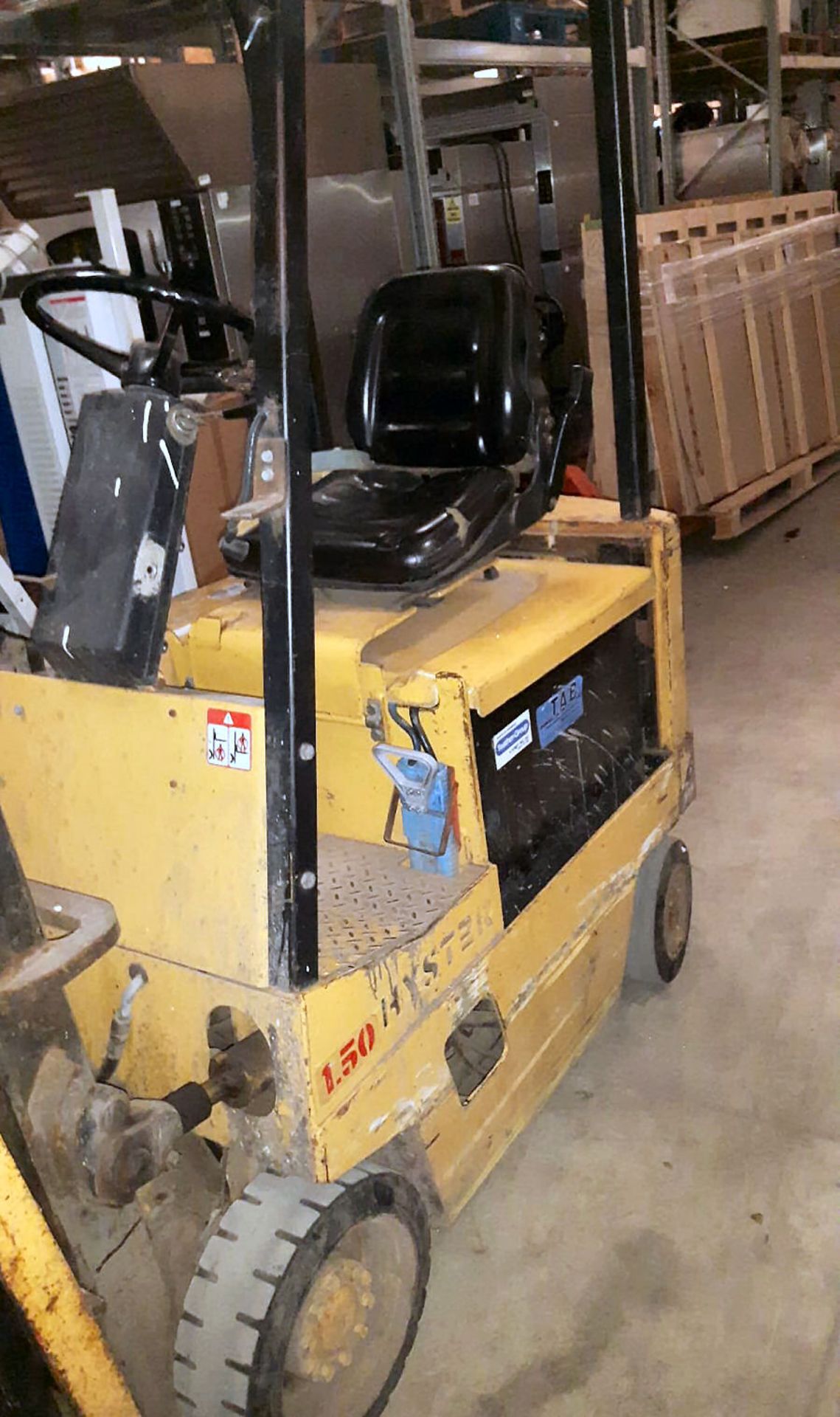 1988 Hyster 1200Kg Electric Counterbalance Forklift Truck - 1451 Hours - PLEASE READ DESCRIPTION - - Image 25 of 28