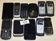11 x Various Mobile Phone Handsets - Brands Include Samsung, HTC, Nokia and More - Ref: In2122