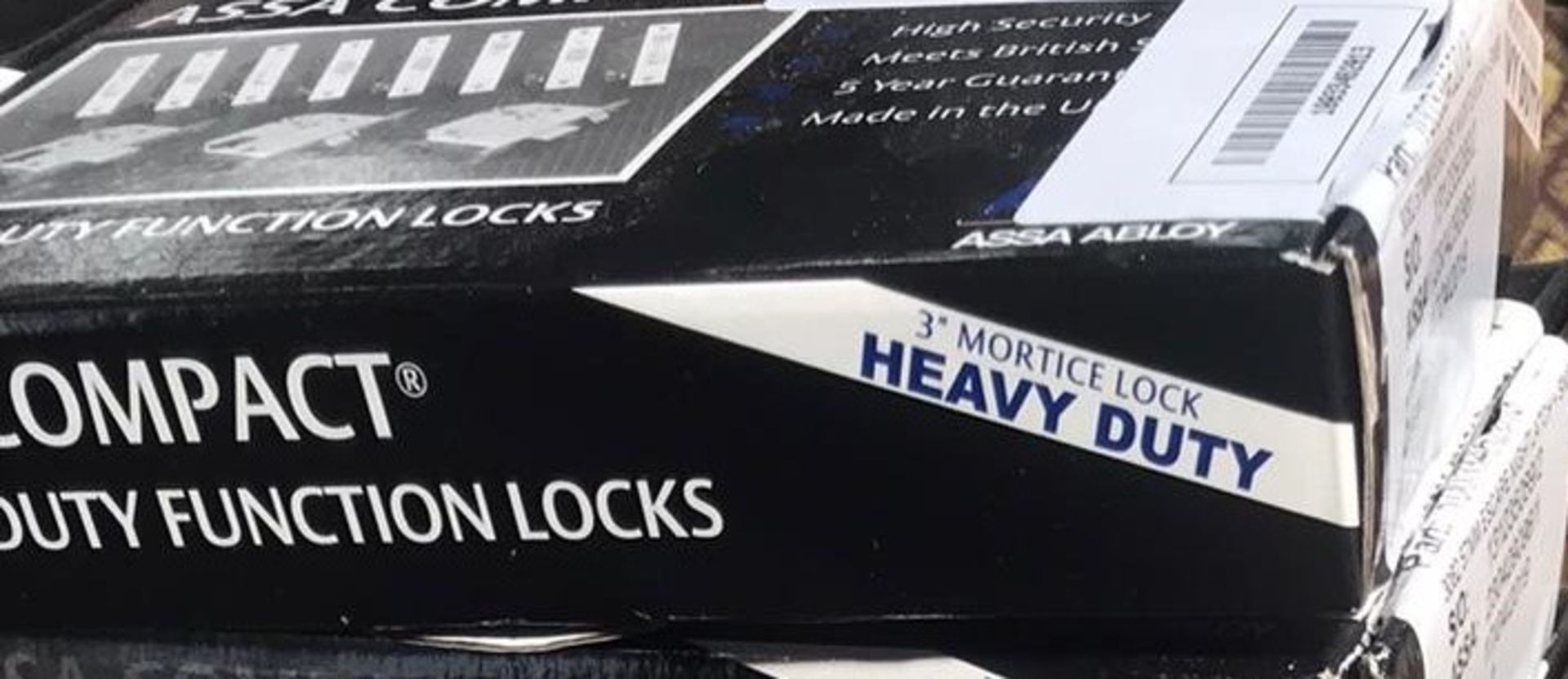 1 x Assa 57mm Escape Night Latch Door Lock + SNIB - Product Code 10033462013 - Brand New Stock - RRP - Image 2 of 2