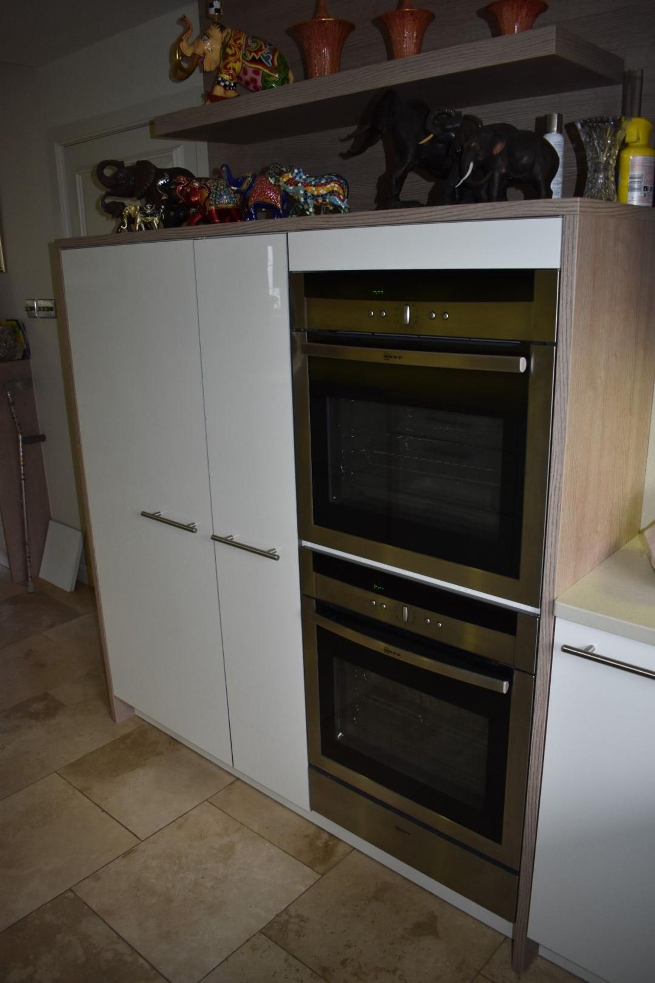 1 x Pronorm Einbauküchen German Made Fitted Kitchen With Contemporary High Gloss Cream Doors and - Image 34 of 50