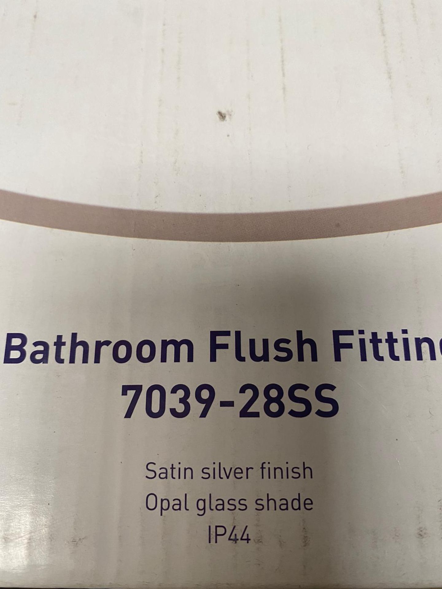 1 x Bathroom Flush fitting in a satin silver finish - Ref: 7039-28SS - New boxed - RRP: £60 (each) - Image 2 of 4