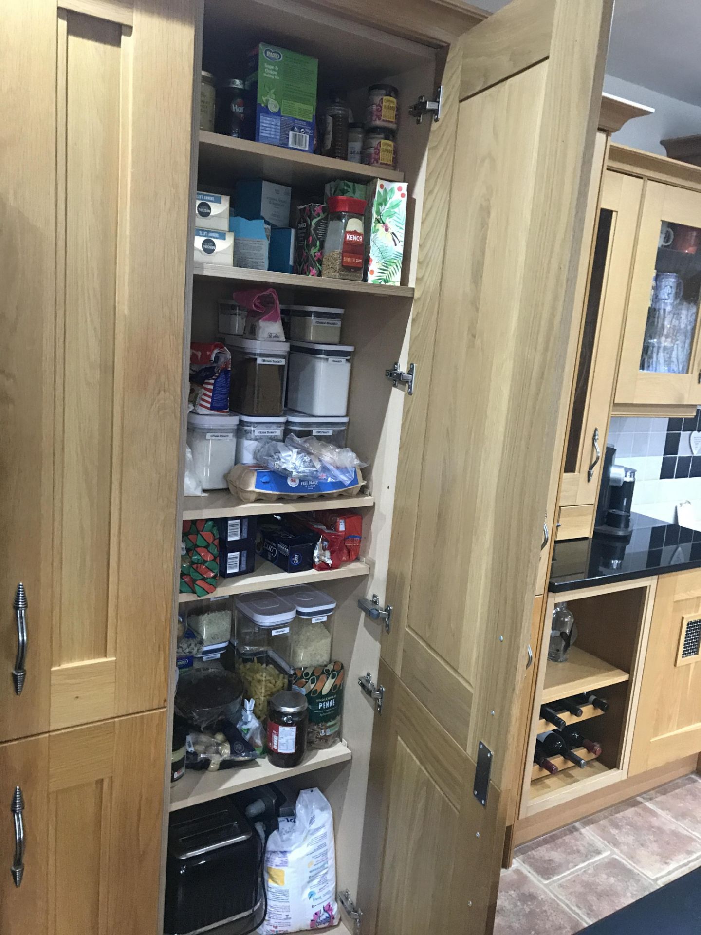 1 x Farmhouse Shaker Style Fitted Kitchen Featuring Solid Oak Soft Close Doors, Central Island, - Image 21 of 60