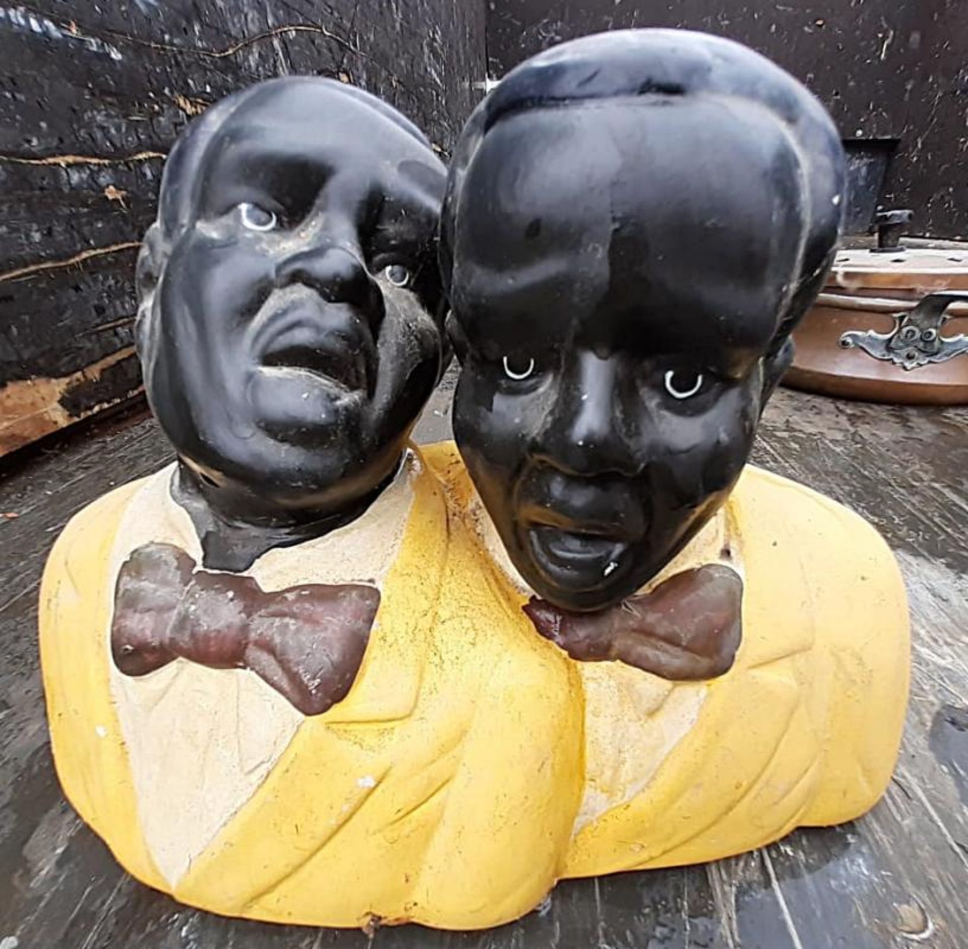 3 x Ornaments of Old Style Black Entertainers - Ref: JB220/JB221/JB222 - Pre-Owned - NO VAT ON THE H