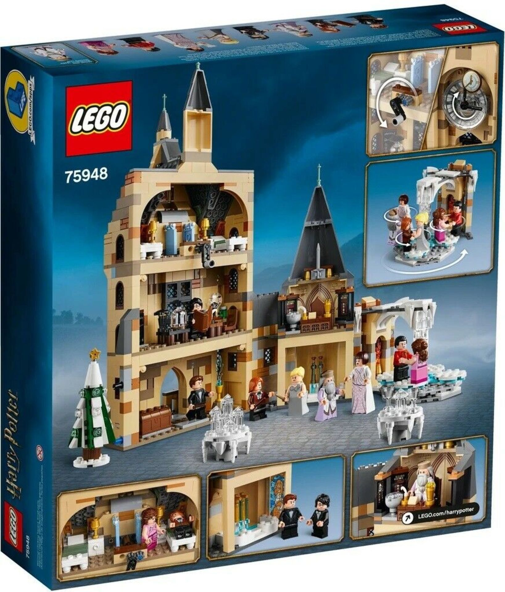 1 x Lego Harry Potter Hogwarts Clock Tower 75948 Lego Playset - Boxed and Sealed - CL007 - Location: - Image 5 of 5