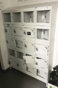 4 x Upright Staff Lockers - May or May Not Have Keys - Ref: SW4 - CL584 - Location: London W1F