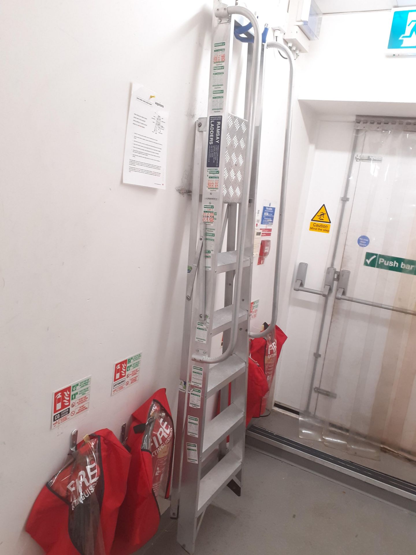 1 x Ramsay 6 Tread Step Ladders - CL582 - Location: London EC4V - Image 2 of 2