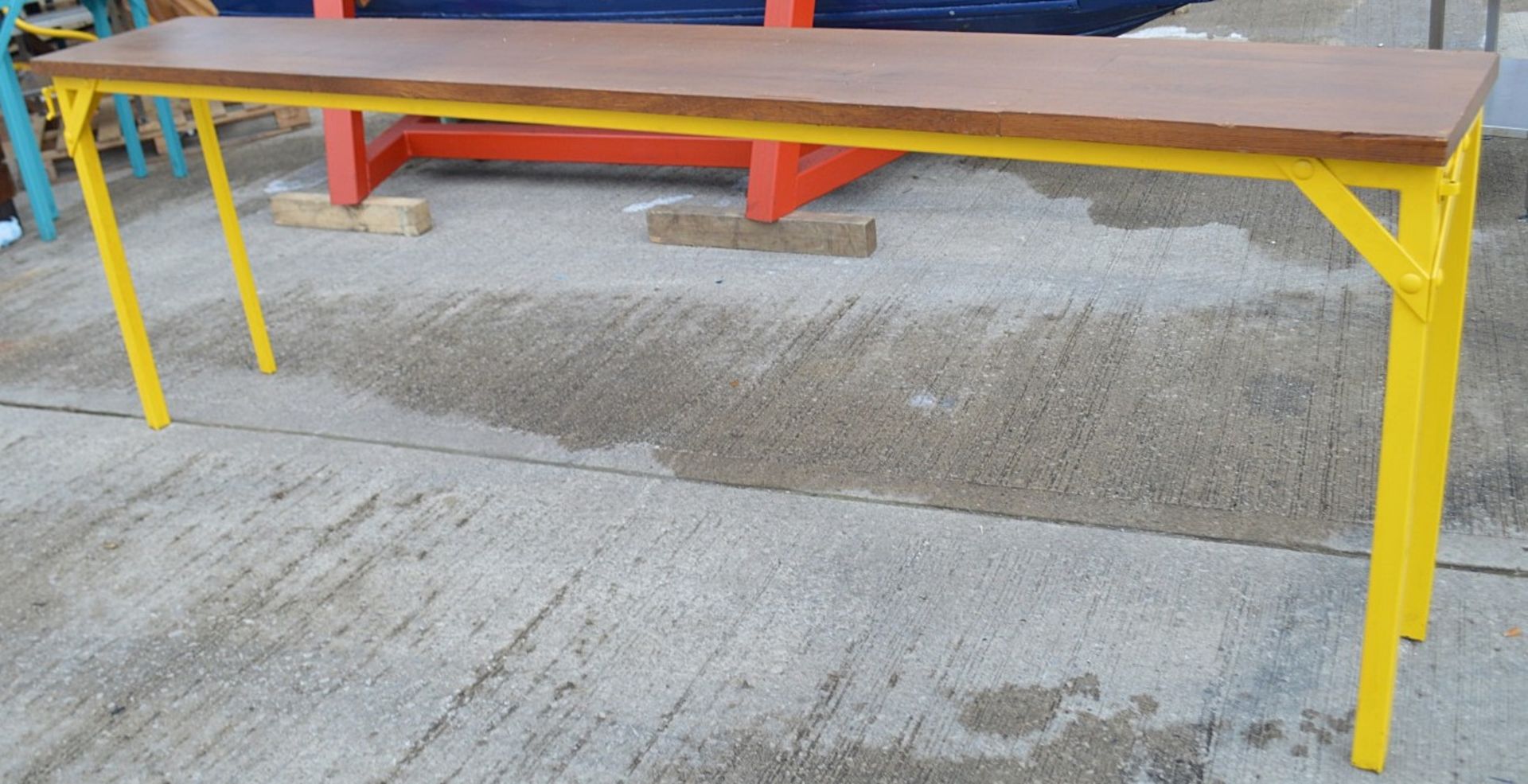 1 x 2.8 Metre Long Restaurant Bench - Dimensions: W280 x D41 H92cm - Image 2 of 5