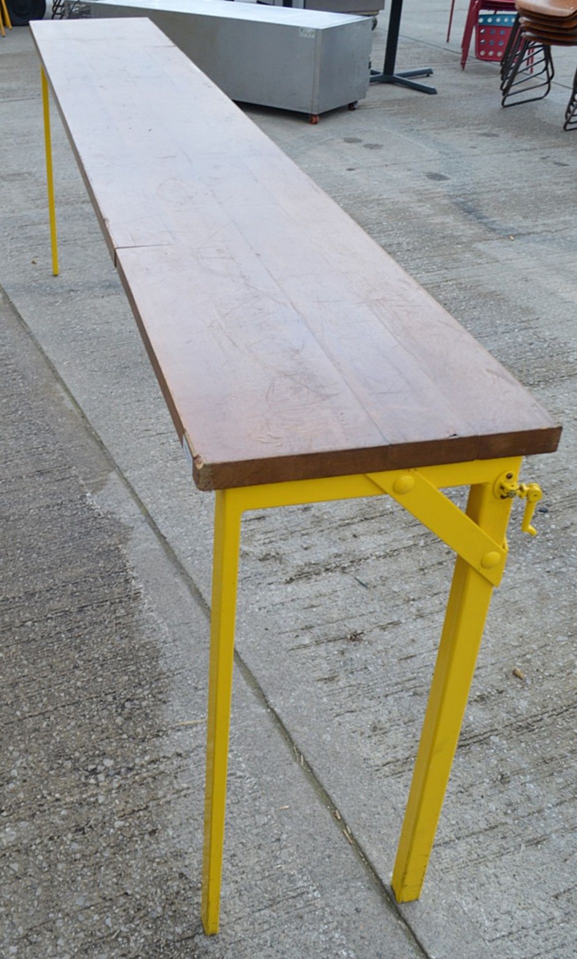 1 x 2.8 Metre Long Restaurant Bench - Dimensions: W280 x D41 H92cm - Image 5 of 5