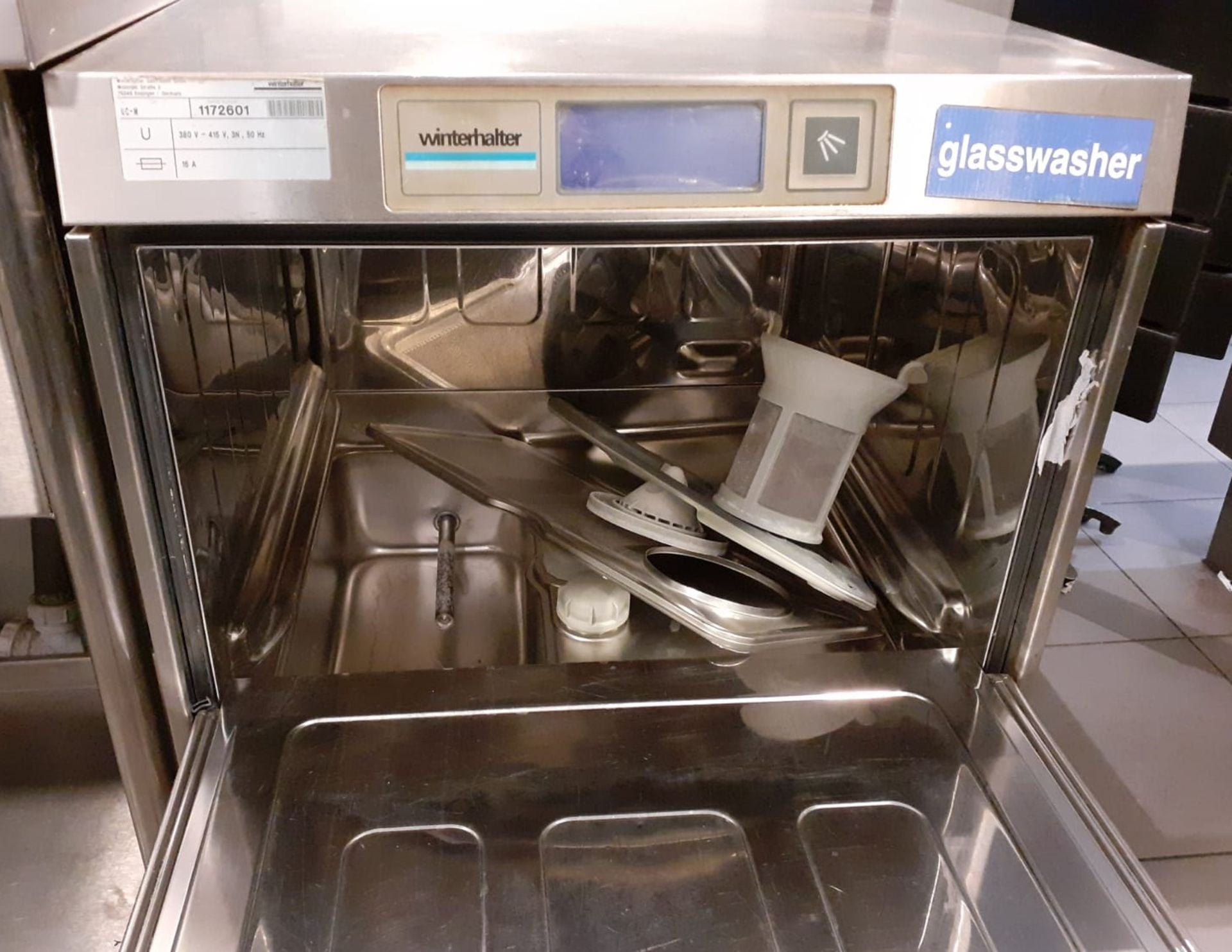 1 x Winterhalter UC-M Undercounter Commercial Dish Washer - 3 Phase - RRP £4,200 - CL582 - Location: - Image 5 of 5