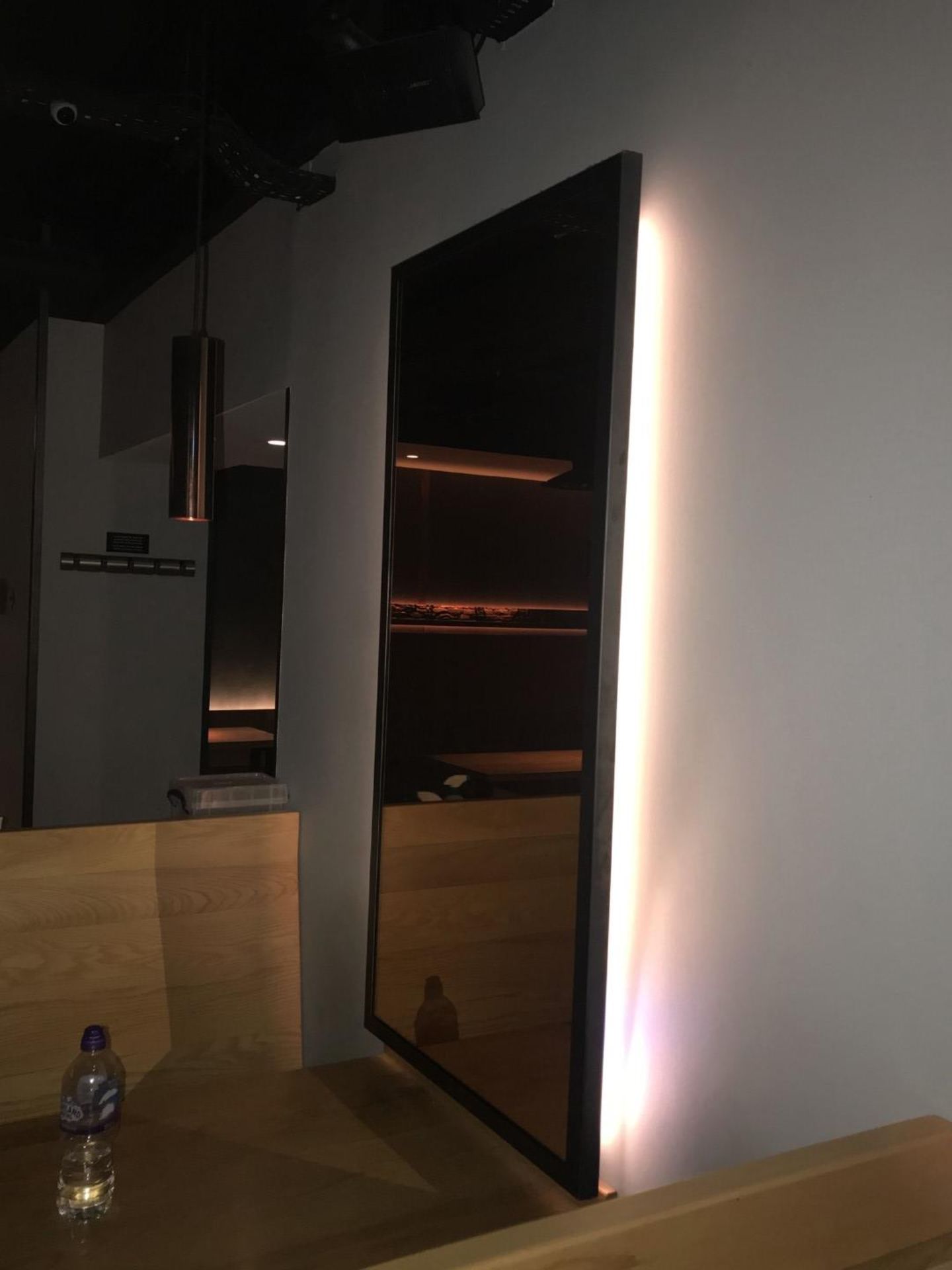 3 x Backlift Wall Mirrors - CL584 - Location: London W1F IN2C12349 - Image 2 of 3