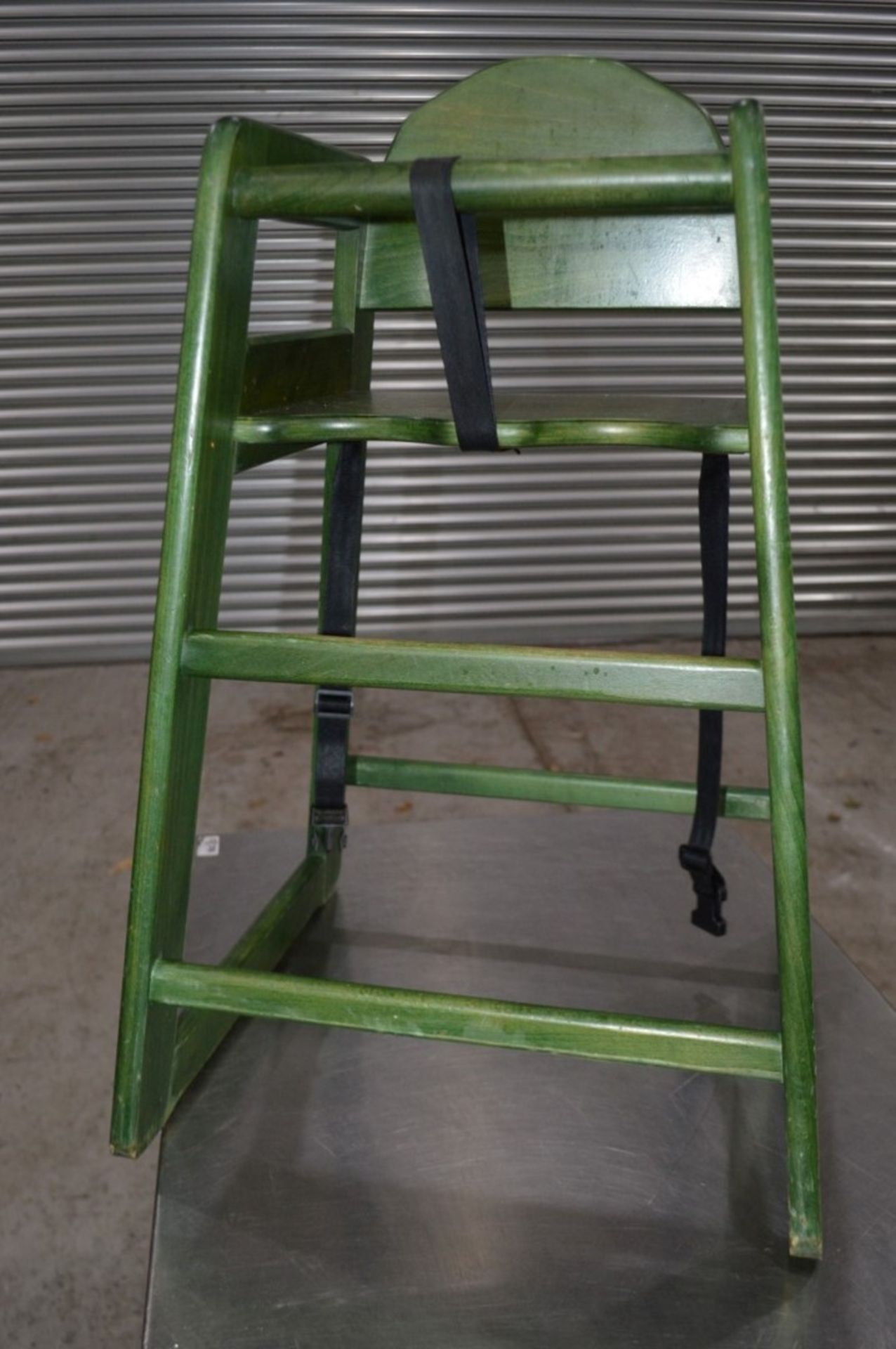 4 x FAMEG Baby High Chairs In Green - Dimensions: Width 48 x Depth 48 x Back Height 75cm, Seat 50cm - Image 4 of 6