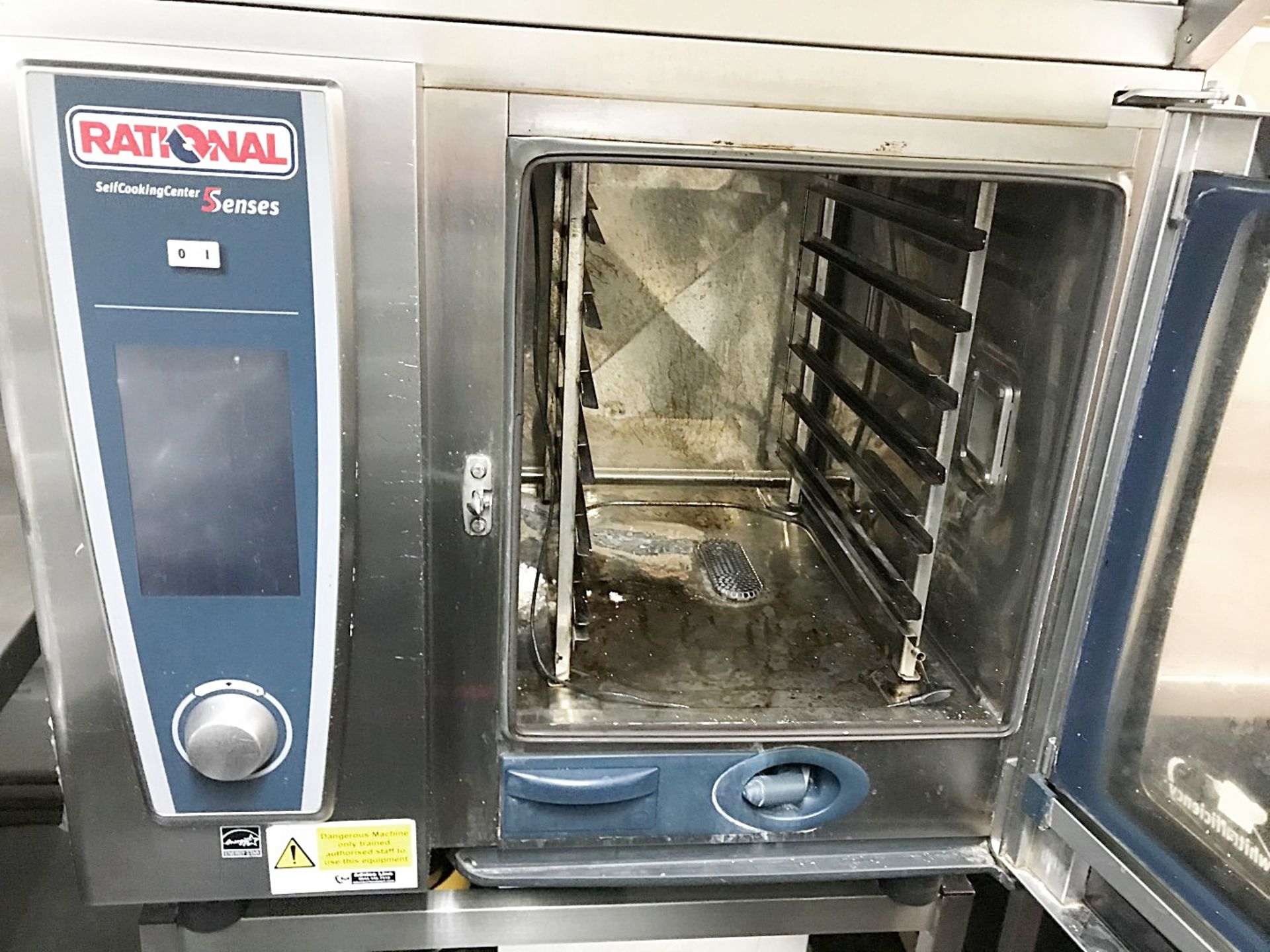 1 x Rational SCC WE 61 Combi Oven - Includes Stand and Hood - 3 Phase - CL554 - Ref IM289 - Loc - Image 5 of 10