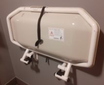 1 x Wall Mounted Baby Changing Unit - Suitable For Children Under 3 Years or 25kg - CL582 -