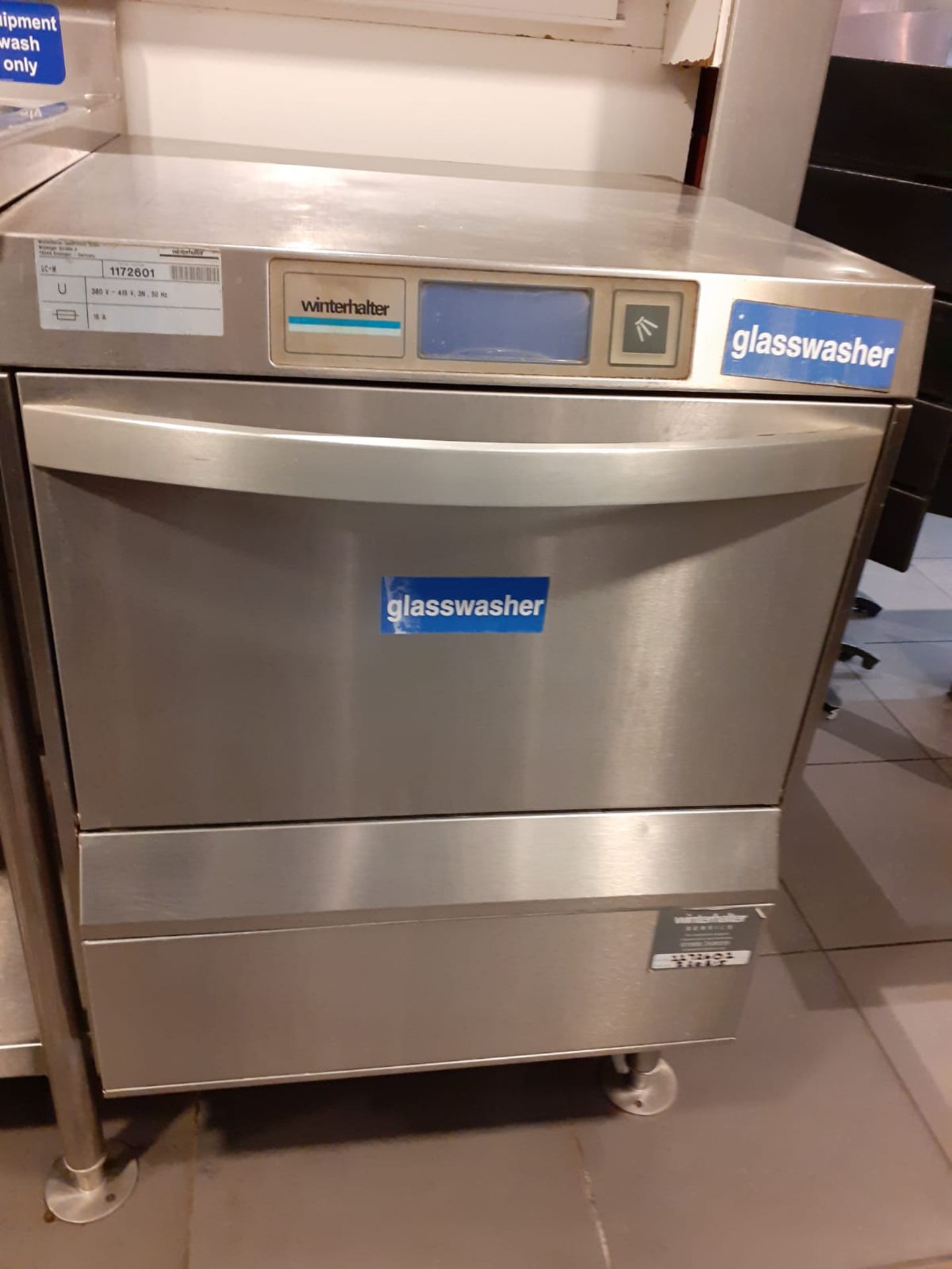 1 x Winterhalter UC-M Undercounter Commercial Dish Washer - 3 Phase - RRP £4,200 - CL582 - Location: - Image 2 of 5