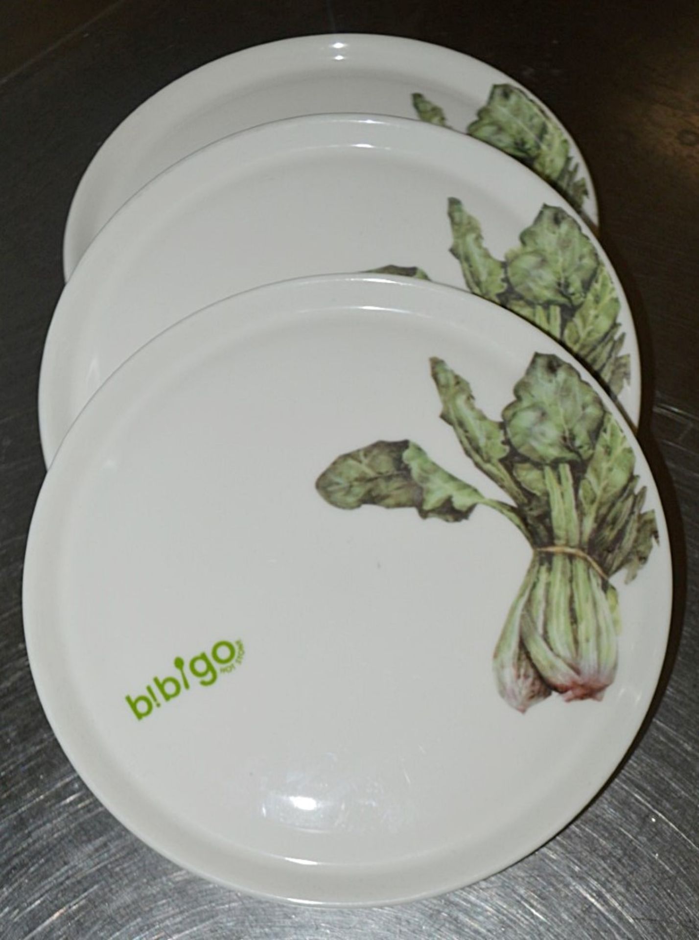 50 x BIBIGO Branded Fine Dining Plates - 16.5cm - Pre-owned, From A London Restaurant - Ref: WH1 - Image 4 of 5