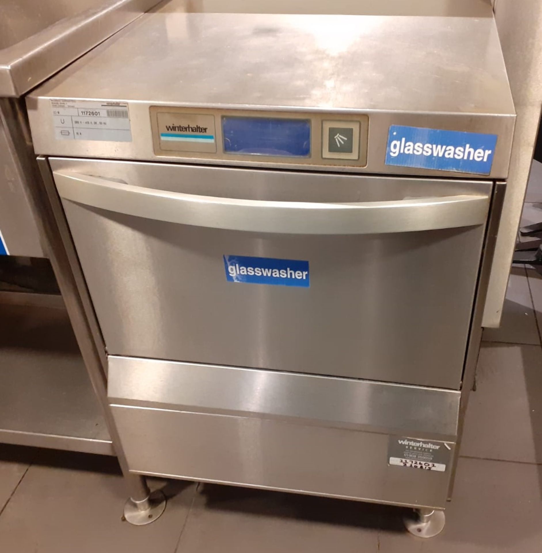 1 x Winterhalter UC-M Undercounter Commercial Dish Washer - 3 Phase - RRP £4,200 - CL582 - Location: