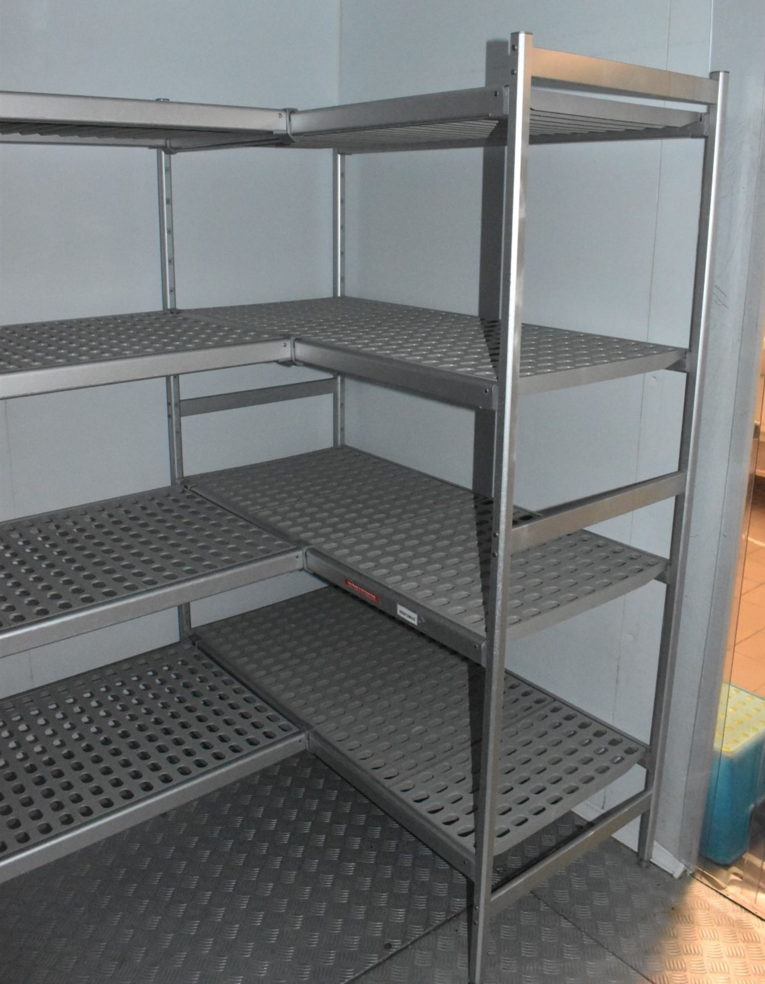 Large Collection of Ez Rack Aluminium Cold Room Shelving With Polymer Shelving - Contents of Cold - Image 3 of 10