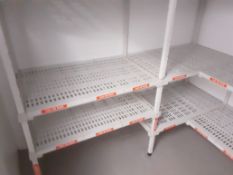 1 x Cold Room Shelving Unit - U Shape and Adjustable - CL582 - Location: London EC4V