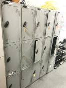 1 x Probe 3 Door Locker - Ref BB1814 - H178 x W30 x D38 cms - CL587 - Location: London WC2H