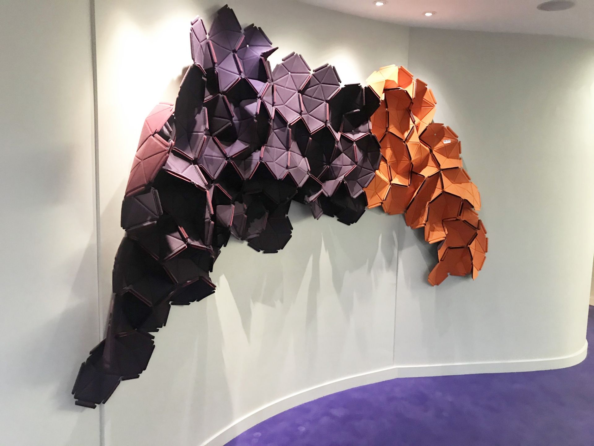 1 x Kvadrat Cloud Three-Dimensional Contemporary Wall Art - 100% Wool - Designed By Ronan and - Image 4 of 7