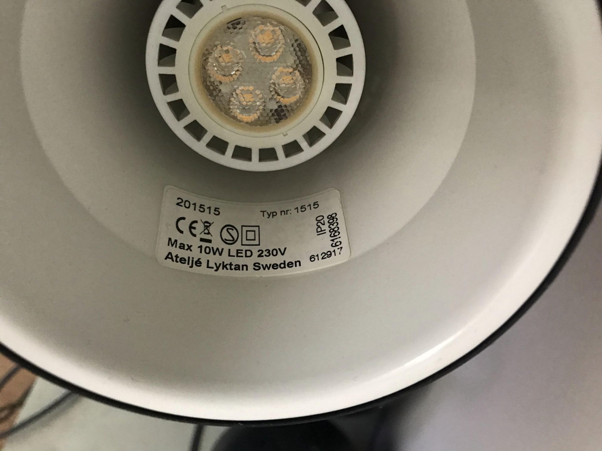 3 x Ateljé Lyktan Designer Ogle Pendant LED Lights With Die Cast Aluminium Casing - Type 201515 - - Image 2 of 3