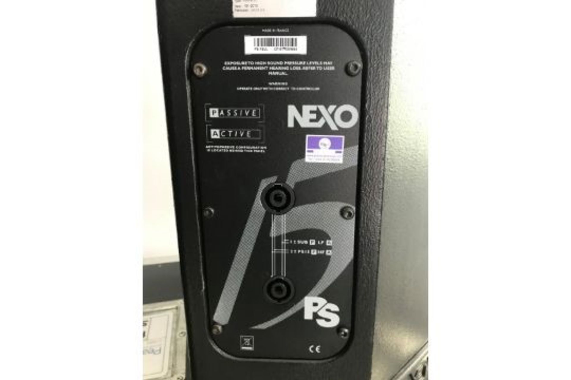 2 x Nexo PS15 R2 Speakers (Pair of) In Dual Flight Case - Ref: 113 - CL581 - Location: Altrincham - Image 3 of 3