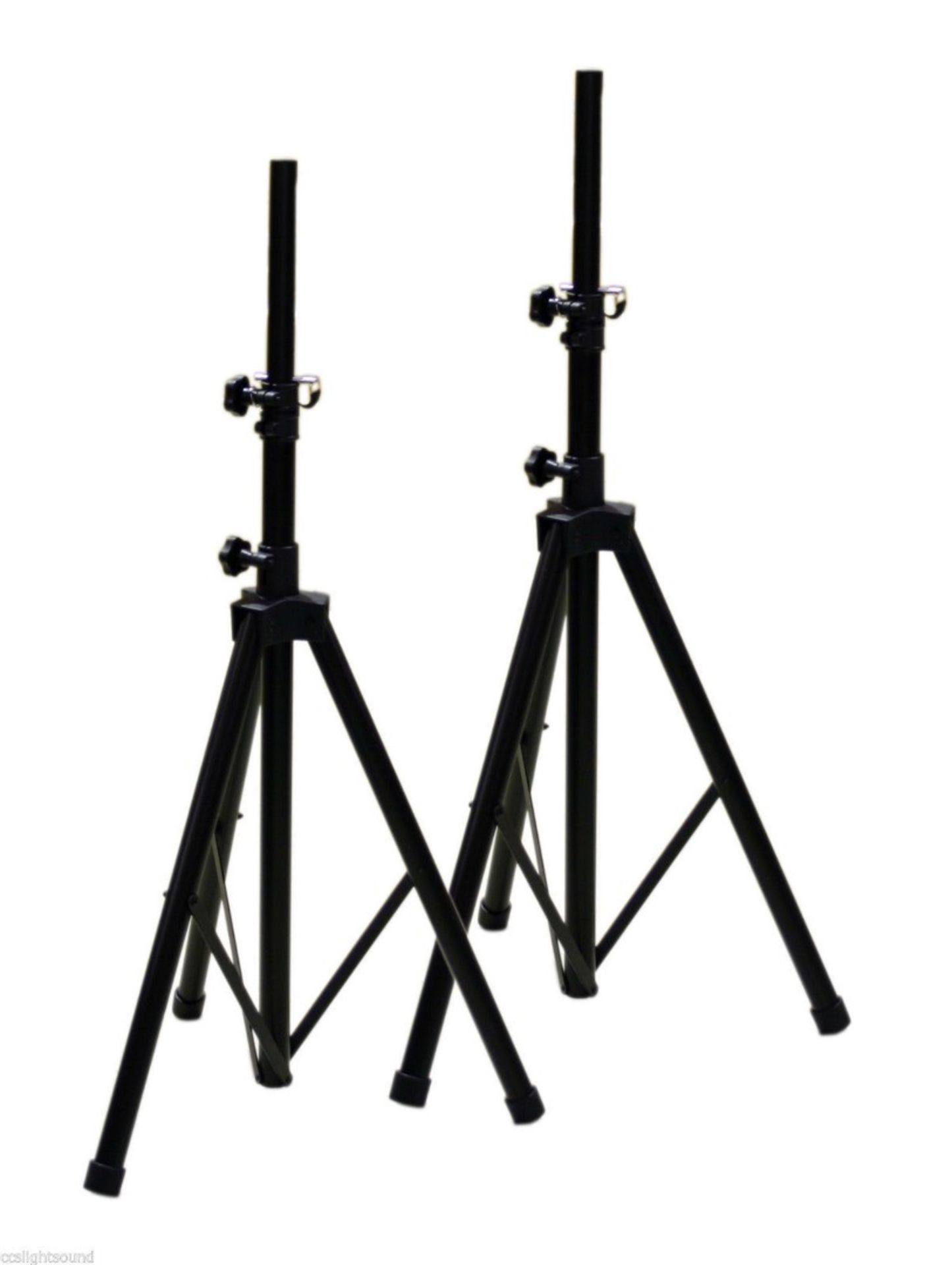 2 x K&M Heavy Duty Speaker Stands - Ref: 292 - CL581 - Location: Altrincham WA14