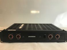 1 x Samson Servo 4060 Quad 60 watt amplifier - Ref: 1036 - CL581 - Location: Altrincham WA14