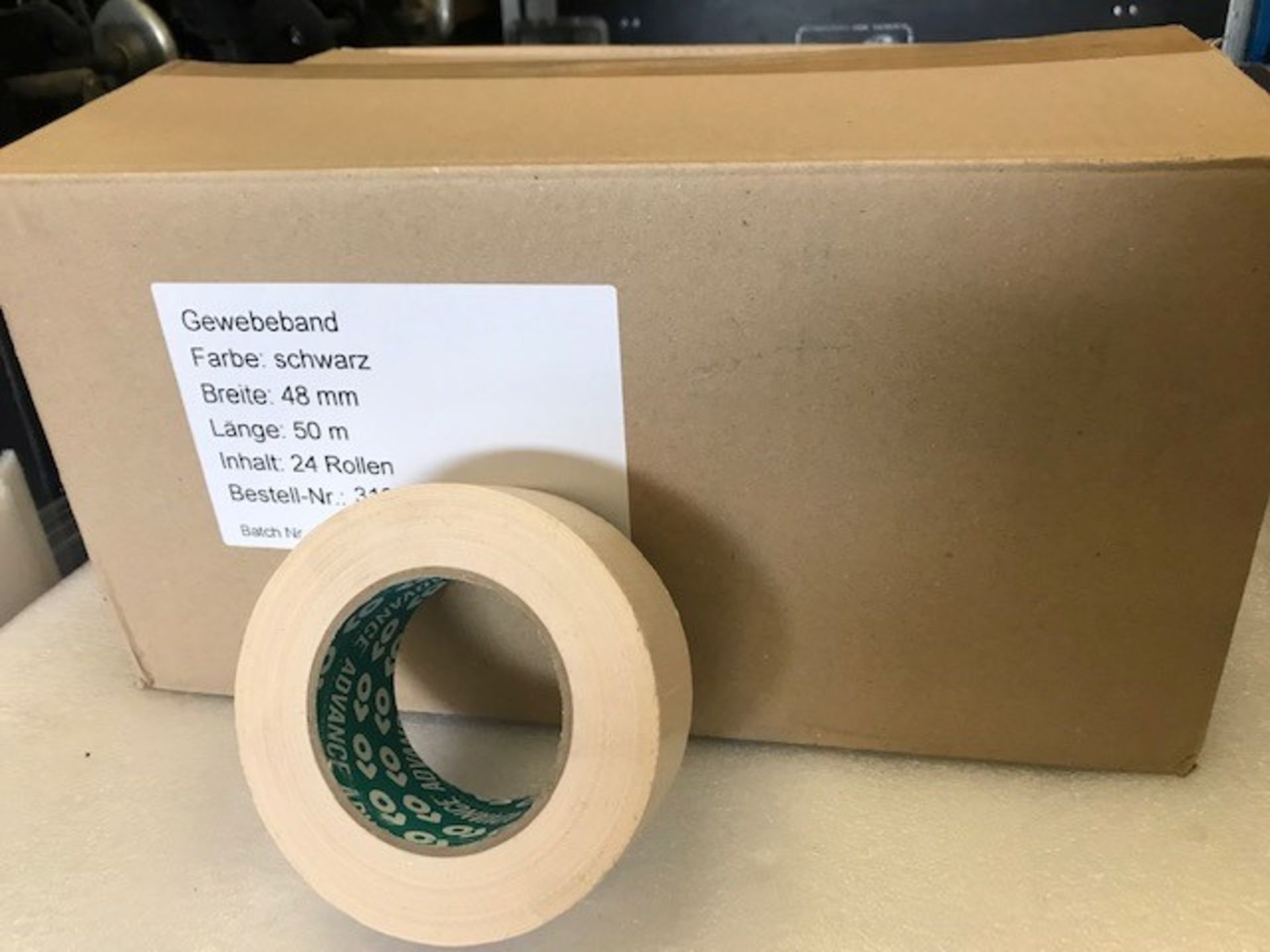 24 x Rolls Of White Gaffer Tape - New & Boxed - Ref: 226 - CL581 - Location: Altrincham WA14