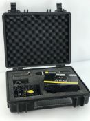 1 x AKG SR400 Hand Held Radio Microphone & Receiver With Aerials, Clip & PSU In Hard Flight