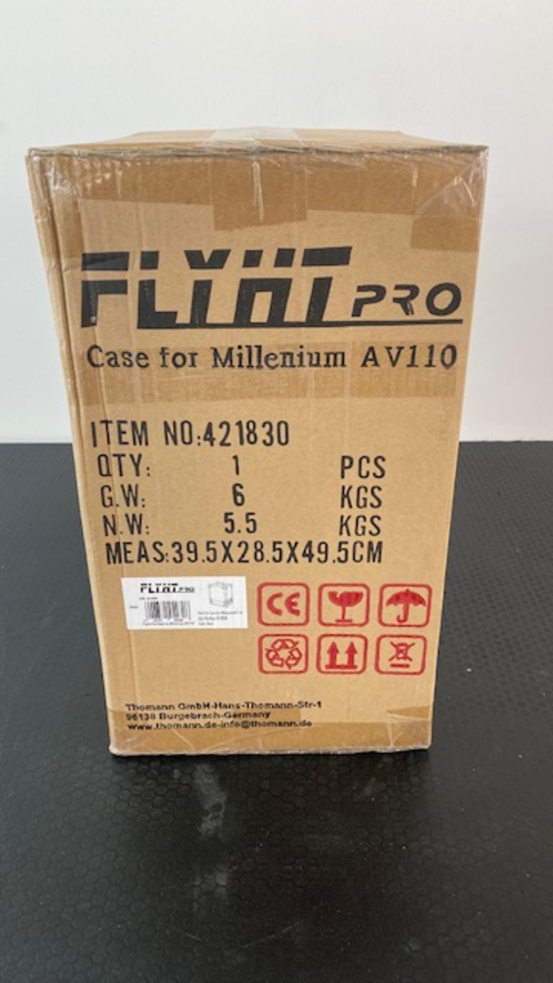 1 x FLYHT PRO Flight Case For Millenium AV110 - New / Unopened - Ref: 936 - CL581 - Location: - Image 2 of 6