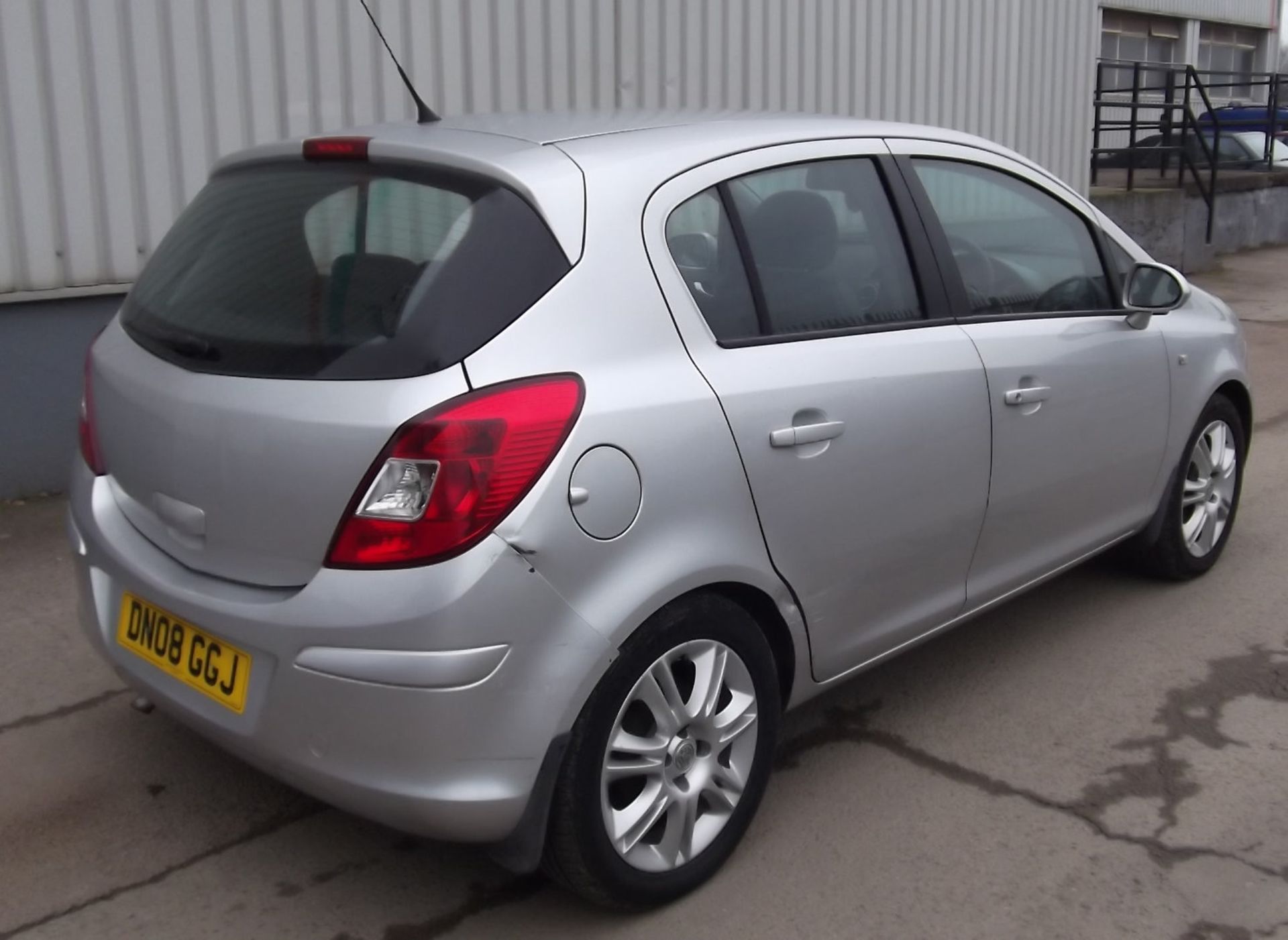 2008 Vauxhall Corsa 1.4 Design 5 Door Hatchback - CL505 - NO VAT ON THE HAMMER - Location: Corby, - Image 7 of 15