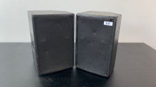 2 x Dyncord LM-10 400watt Passive Speaker - Ref: 833 - CL581 - Location: Altrincham WA14