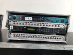 1 x Klark Technic Compressor Unit, 1 x Yamaha SPX2000 Digital FX Unit, 1 x KT Gate Unit, 1 x