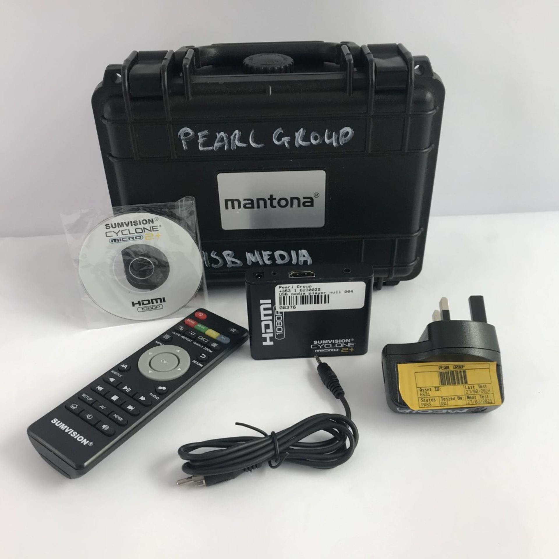 1 x Sumvision USB Media Player In Case - Ref: 86 - CL581 - Location: Altrincham WA14