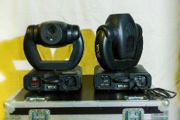 2 x YPOC 250 Moving Heads In A Dual Flight Case - Ref: 345 - CL581 - Location: Altrincham