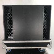 1 x Nexo LS1800 Bass Bin Speaker In Flight Case - Ref: 116 - CL581 - Location: Altrincham WA14