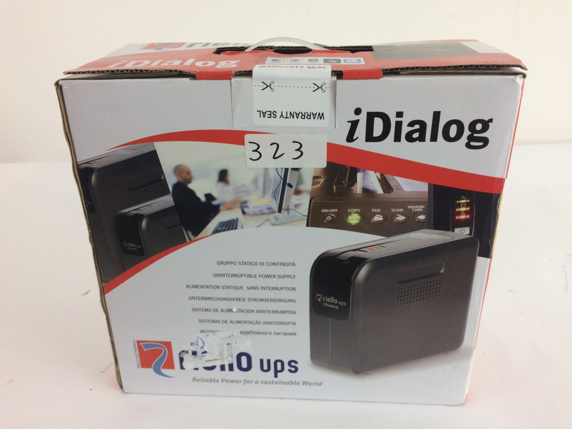 1 x iDialog UPS IDG600 Battery Backup Unit - Ref: 323 - CL581 - Location: Altrincham WA14