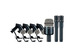 1 x EV PL Series DK7 Drum Microphone Kit (7 Microphone kit) - Ref: 104 - CL581 - Location: